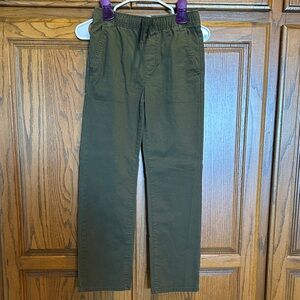 Old Navy pull on green khaki pants
